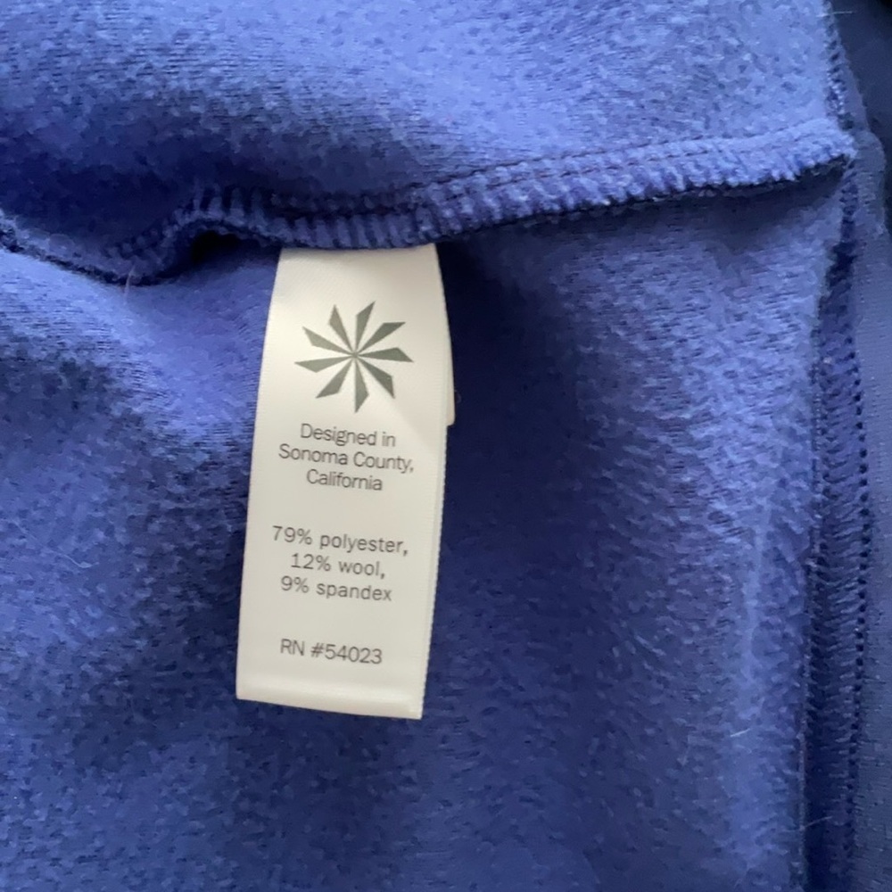 Athleta Soft Tech Wool Blend Sweatshirt Dress Size S - Picture 6 of 7